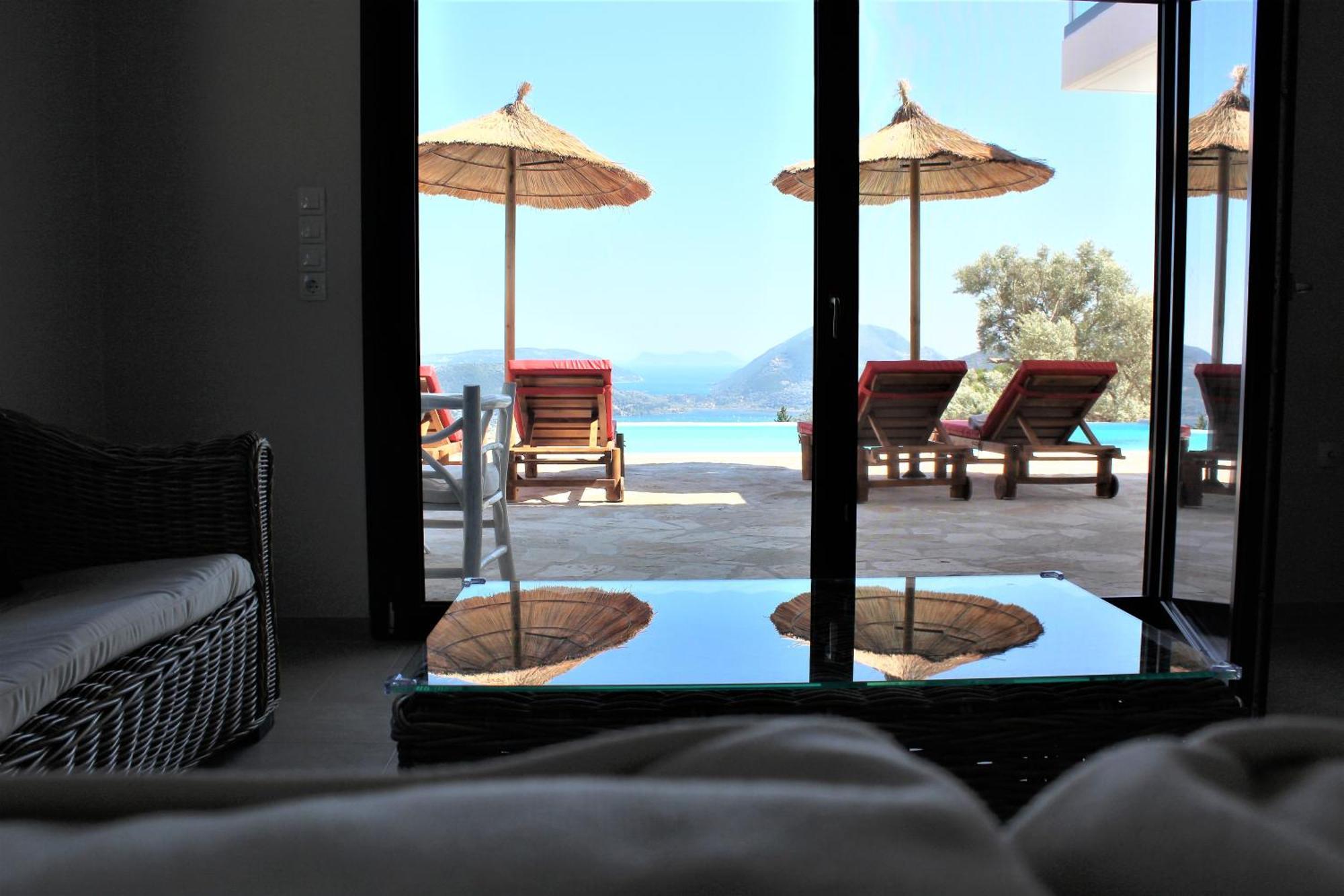 Villa Maura-Lefkada นีดรี ภายนอก รูปภาพ